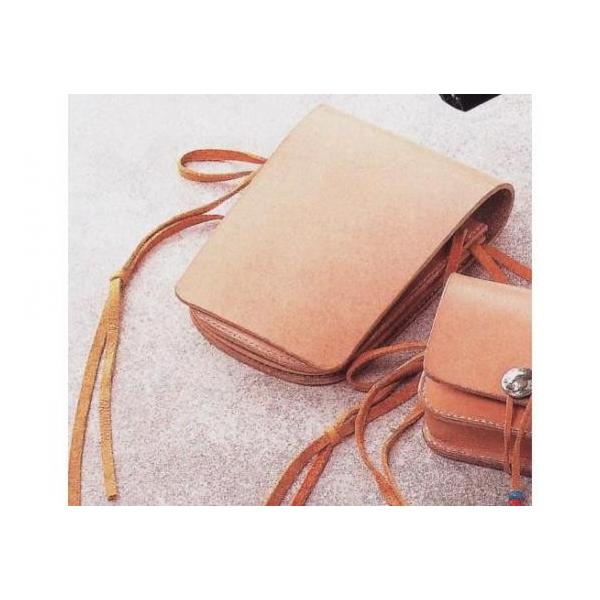 レザーワークショップ メディスンバッグLキット ナチュラル 18×14.4