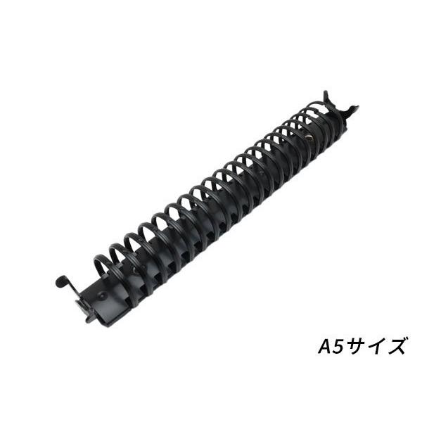 ルーズリーフバインダーA5 20穴　多穴式　ルーズリーフカバー　ブラック ルーズリーフバインダー A5 20穴 多穴式 ルーズリーフカバー