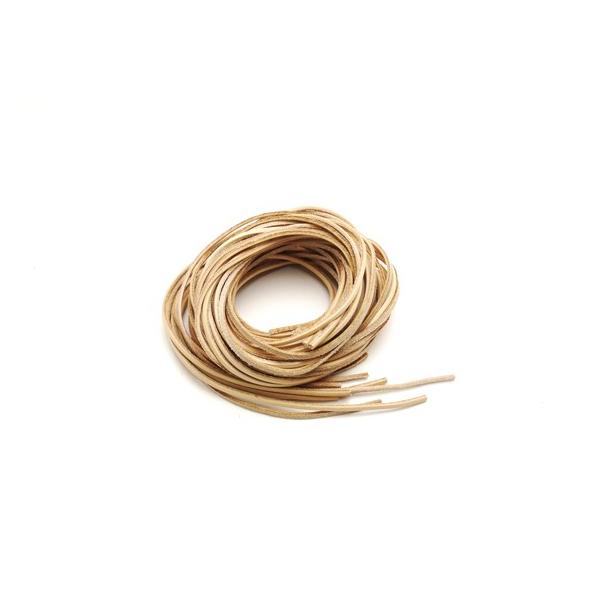 【10本パック】サドルレース ナチュラル 3mm巾×180cm 2.0mm厚 10本入【メール便対応】 [レザークラフトぱれっと]  レザークラフト革