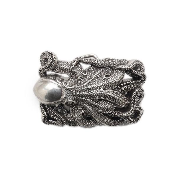 トロフィースタイルバックル オクトパス ニッケル ベルト巾38mm、本体