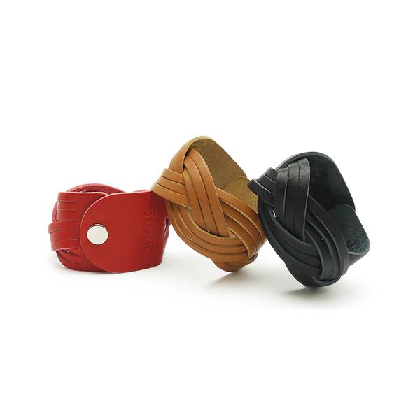 型紙】巾広トリック編みブレスレット 巾45x205mm(端から端までの長さ