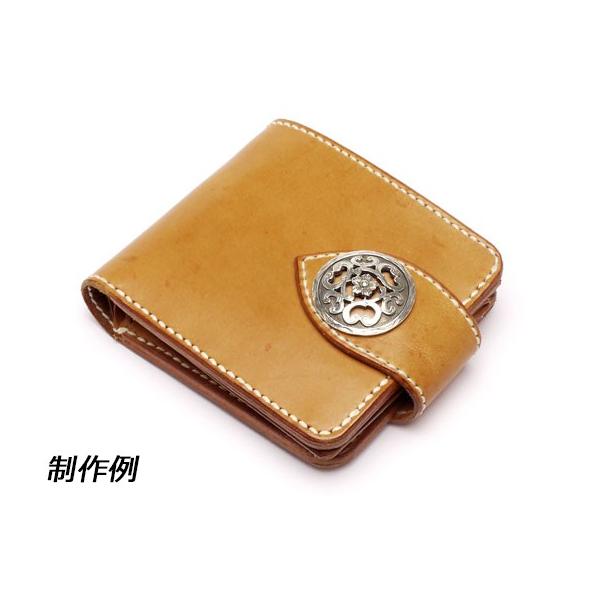 型紙】二つ折りウォレット 10.5x12cm 厚さ3cm【メール便対応