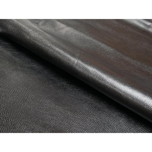 牛シボキップ 黒 100デシ前後（価格固定） 1.3mm前後 半裁【送料無料 