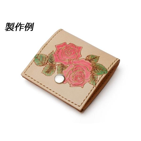 ボックス型コインケースキット(通しマチ) 無地 7.8×7.8cm ボックス型コインケースキット(通しマチ) 無地 7.8×7.8cm