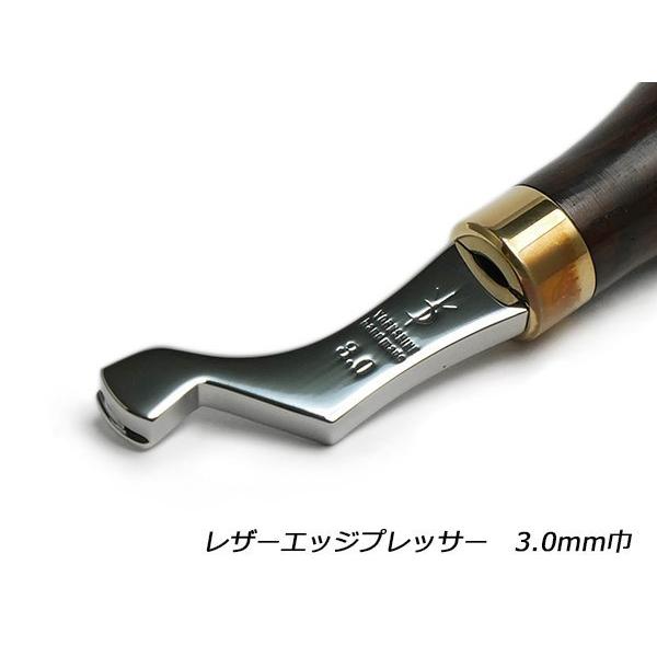 レザークラフト仕様 LW103dfプロフェッショナル 楽天市場】Yorkshine エッジプレス 押捻 3サイズ 革の段付けに