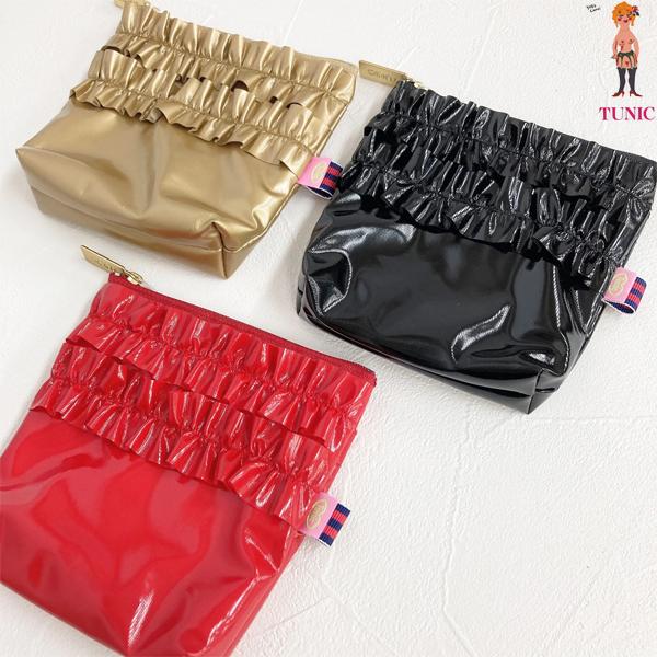 チュニック ポーチ TUNIC エナメル素材ミルクシリーズ 11322