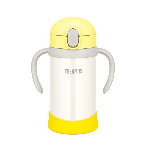 他サイト： Color:イエローホワイト サーモス(THERMOS) まほうびんのベビーストローマグ FJL-350 イエローホワイト (YWH) 350ml 水筒 子供 ステンレス製魔法びん構造 スペアの商品画像