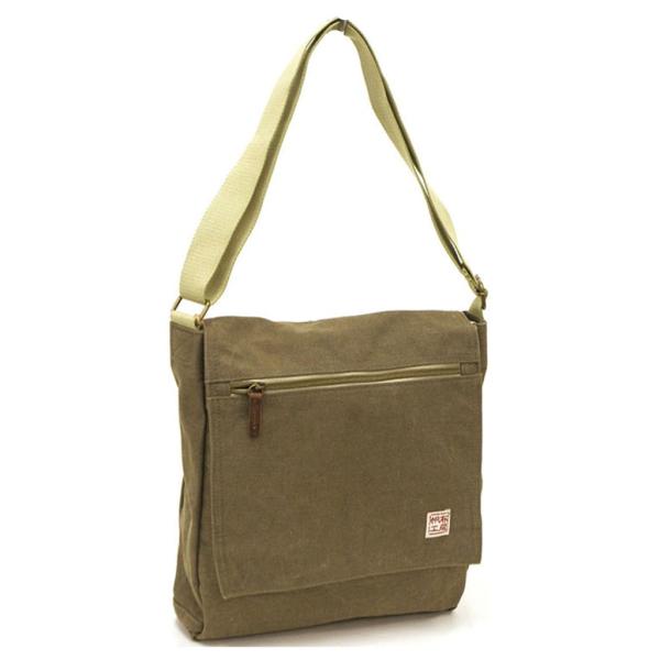 カーキ 帆布工房(はんぷこうぼう) ショルダーバッグ [ショルダー