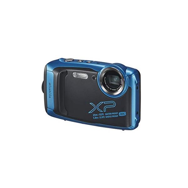 カメラ デジタルカメラ FUJIFILM 防水カメラ XP140 スカイブルー FX-XP140SB