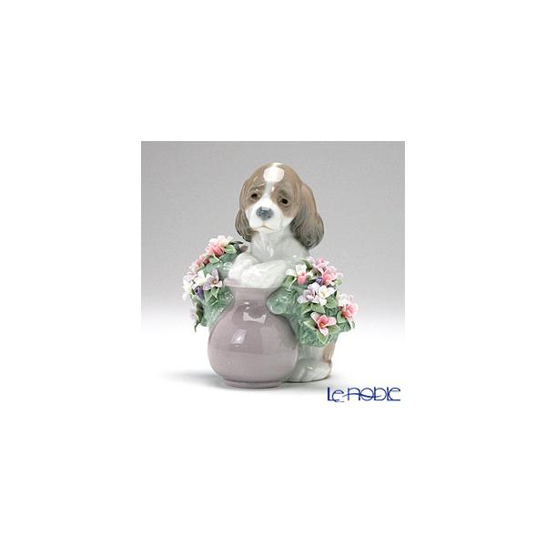 リヤドロ LLADRÓ お花が大好き take me ! 06574 LLADRO（リヤドロ） 並行輸入品 お花が大好き 06574 : ブランド洋食器