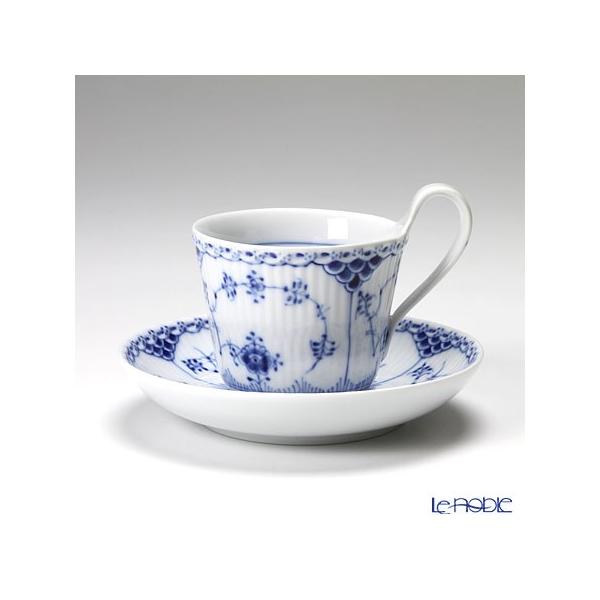 ロイヤルコペンハーゲン ブルー フルーテッド ハーフレース ハイハンドルカップ&ソーサー(ミニ) 170ml 1102095 ロイヤルコペンハーゲン ブルー フルーテッド ハーフレース ハイハンドルカップ&ソーサー(ミニ) 170ml 1102095