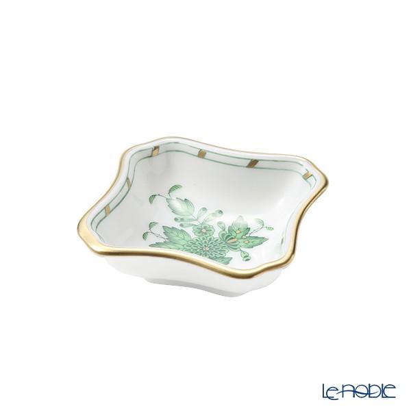 ヘレンド アポニーグリーン 07734-0-00 ミニアッシュトレイ 5.5cm 小皿 