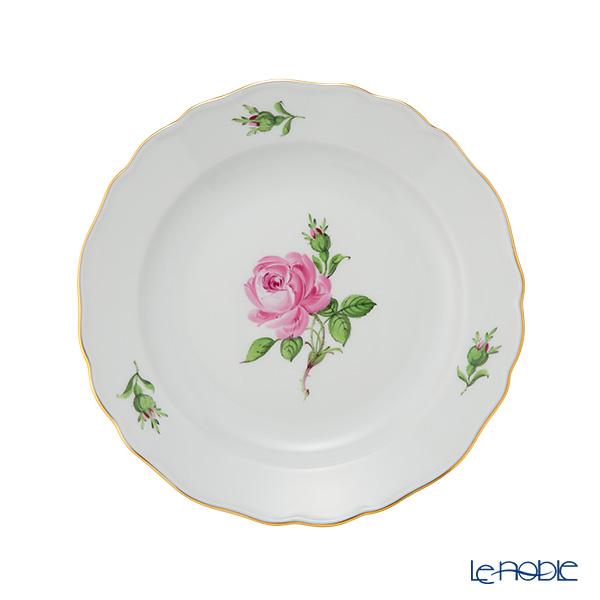 アンティークマイセン   ルイ・ダモン特注　ビューローズの花絵プレート アンティークマイセン ルイ・ダモン特注 ビューローズの花絵プレート