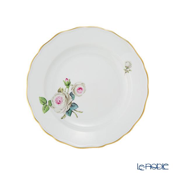マイセン 並行輸入品 ホワイトローズ 029510／00472 プレート 20cm 皿