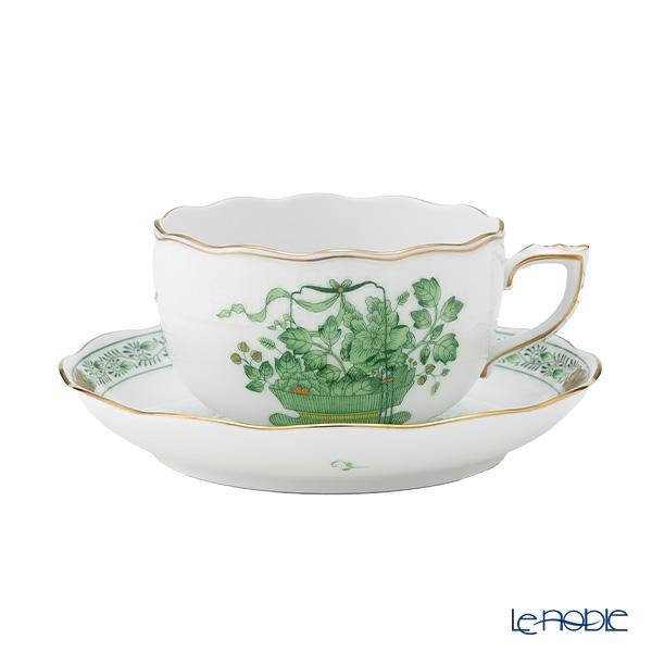 ヘレンド 清の花籠 カップ ソーサー 2客セット