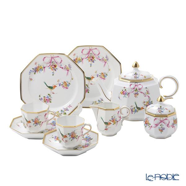 ヘレンド（HEREND） 並行輸入品 地中海の庭 ティーセット オクタゴナル