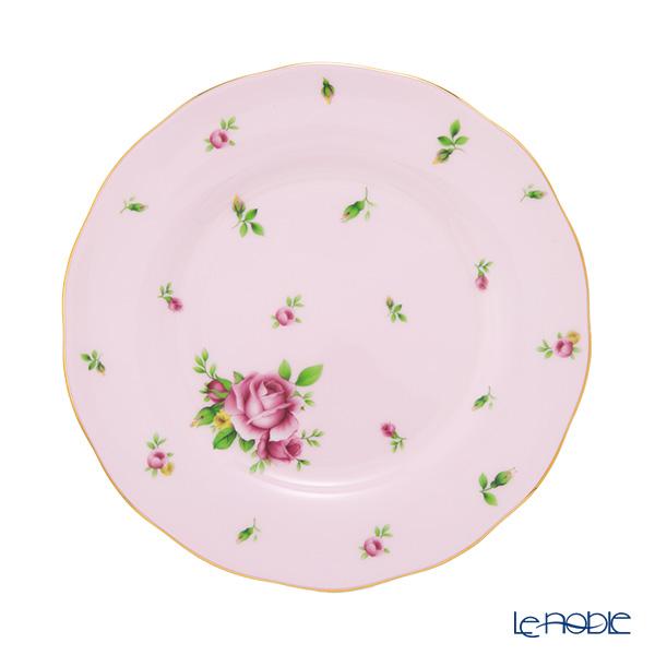 並行輸入品 ロイヤル・アルバート ニューカントリーローズ(ピンク) ヴィンテージ プレート 20cm 皿