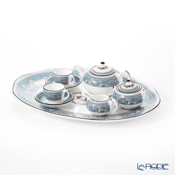 新品 ウェッジウッド フロレンティーン ターコイズ ミニチュア ティー