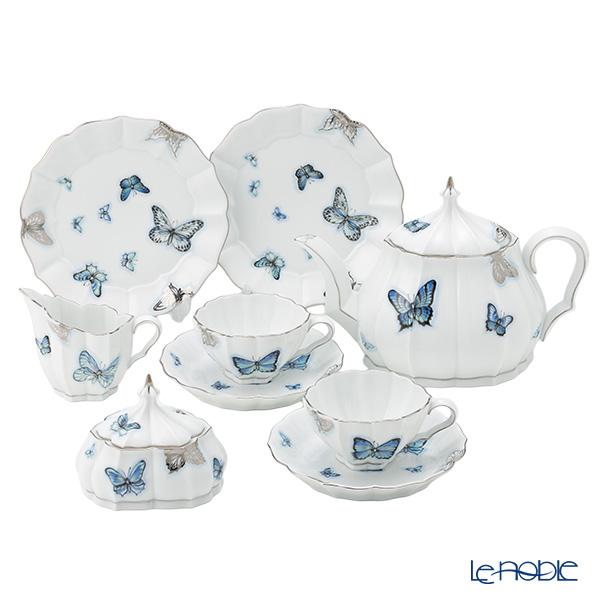 ヘレンド（HEREND） 並行輸入品 ブルーバタフライプラチナ PLL ティー