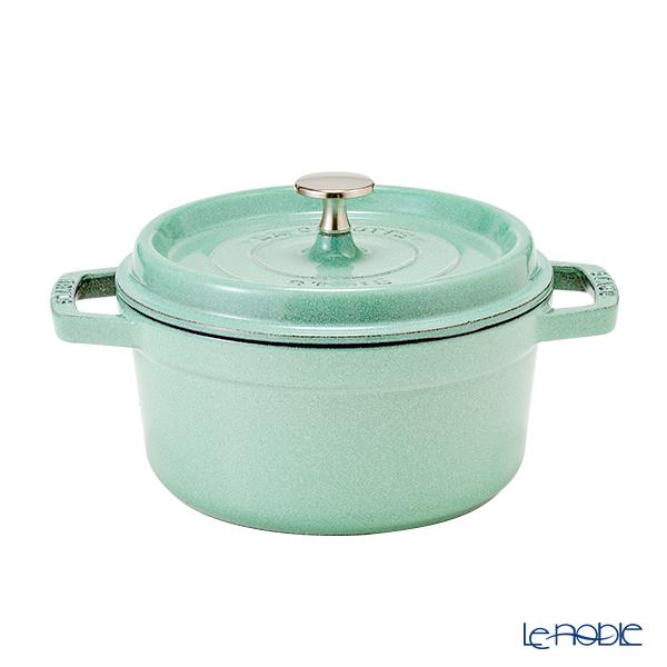 ストウブ(staub) ピコ・ココット ラウンド 20cm／2.2L セージグリーン 