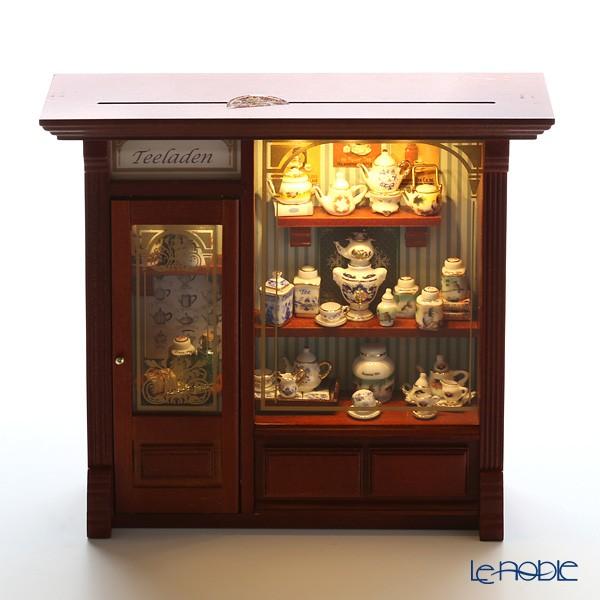 ミニチュア ロイターポーセリン ピクチャーボックス ブルーポーセリン