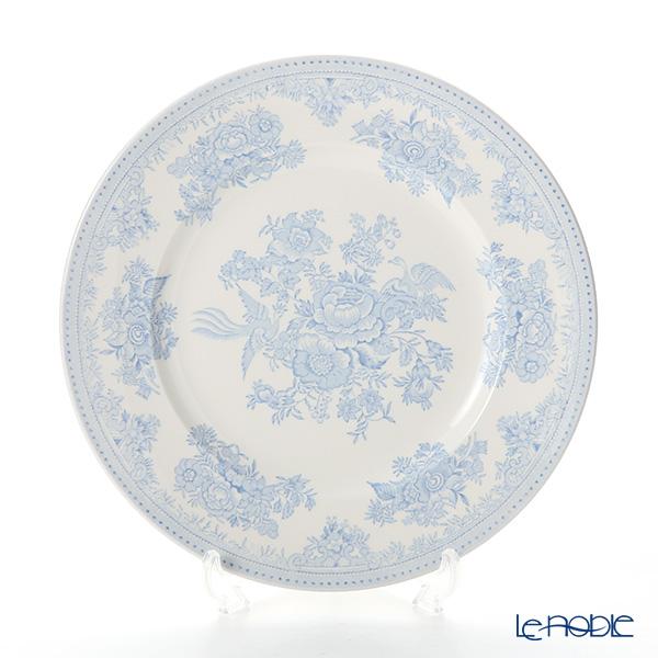 美品2枚 バーレイ ダブグレイ アジアティックフェザンツ/プレートM 22cm BURLEIGH（バーレイ） ブルーアジアティックフェザンツ プレート 22cm