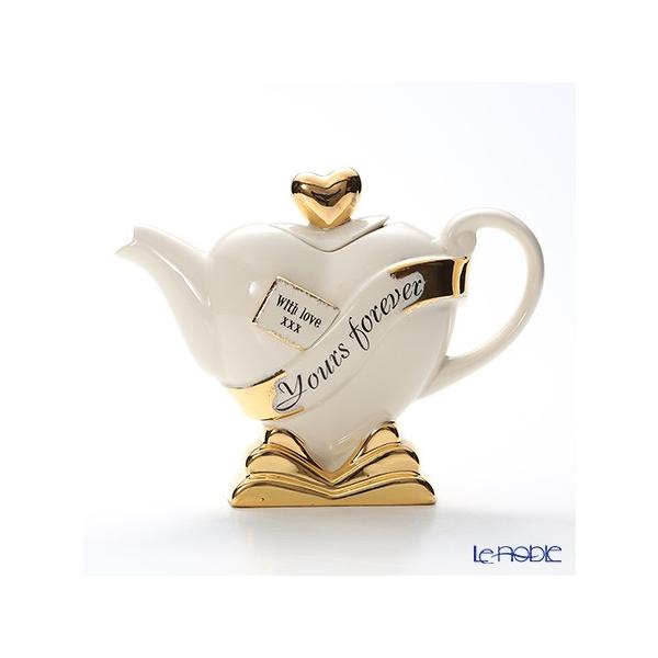 ティーポッタリー Teapottery ハート Yours Forever!(ホワイト) S :506004267600:ブランド洋食器 ル・ノーブル  通販 