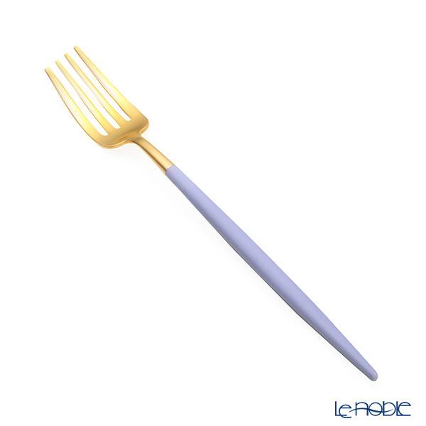 クチポール ゴア Goa バイオレット ゴールド デザートフォーク 18 5cm マット仕上げ おしゃれ カトラリー Sns ブランド洋食器 ル ノーブル 通販 Yahoo ショッピング