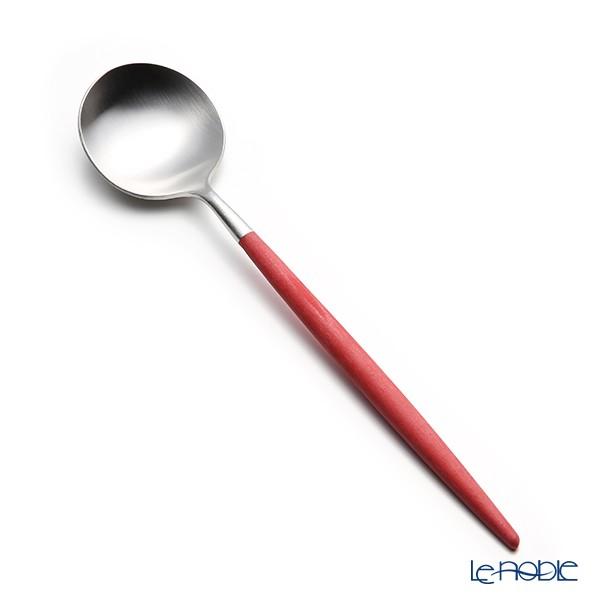 クチポール ゴア Goa レッド シルバー デザートスプーン 18cm マット仕上げ おしゃれ カトラリー Sns ブランド洋食器 ル ノーブル 通販 Yahoo ショッピング