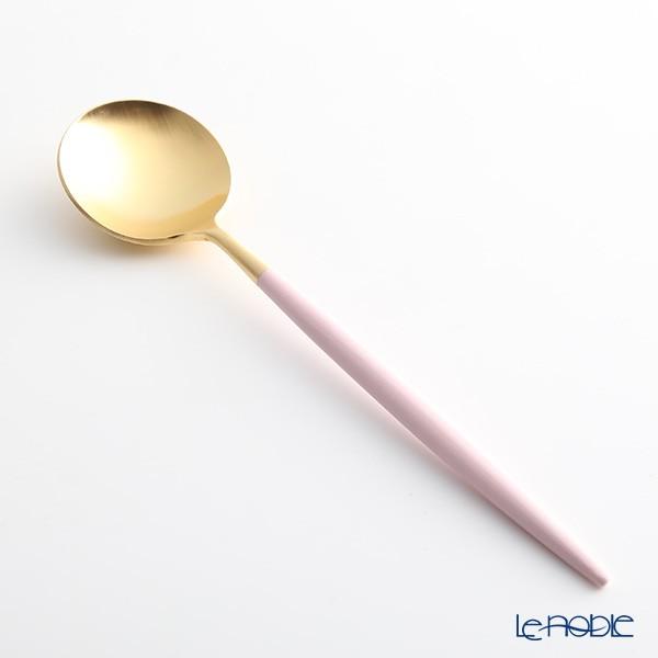 クチポール ゴア Goa ピンク ゴールド デザートスプーン 18cm マット仕上げ おしゃれ カトラリー Sns ブランド洋食器 ル ノーブル 通販 Yahoo ショッピング