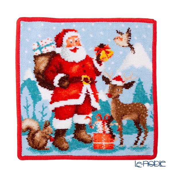 新品未使用☆フェイラー　クリスマス　ハンカチ　4枚セット feiler（フェイラー） 並行輸入品 ハンドタオル (ハンカチ) サンタと