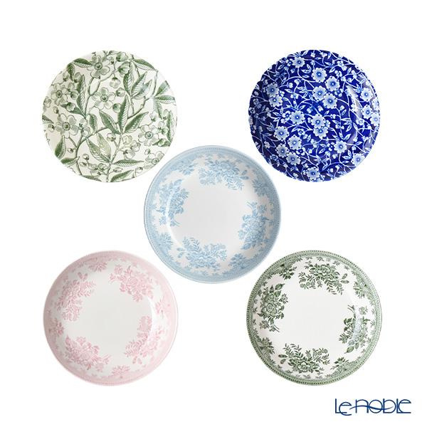 バーレイ（BURLEIGH）プレート5枚セット（ケーキ皿