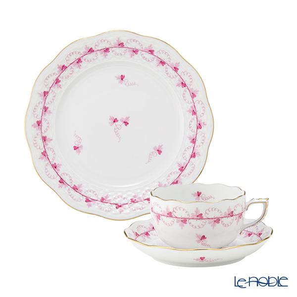 ヘレンド（HEREND） 並行輸入品 パセリピンク PEP トリオセット ティー 