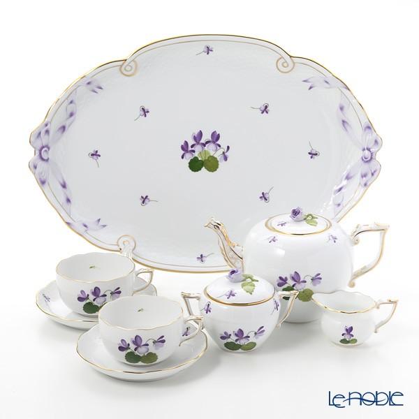 ヘレンド バイオレット ゴールド Violet テテアテテセット Hest ブランド洋食器 ル ノーブル 通販 Yahoo ショッピング