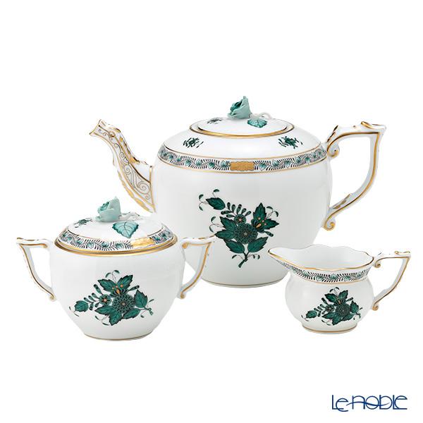ヘレンド（HEREND） 並行輸入品 アポニーグリーン2 AV2(ブルーグリーン 
