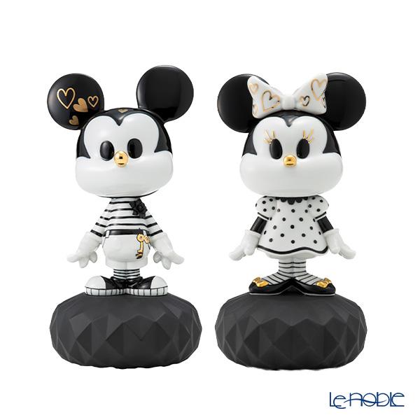 LLADRO リヤドロ ミッキーマウス ＆ ミニーマウス(Black ＆White