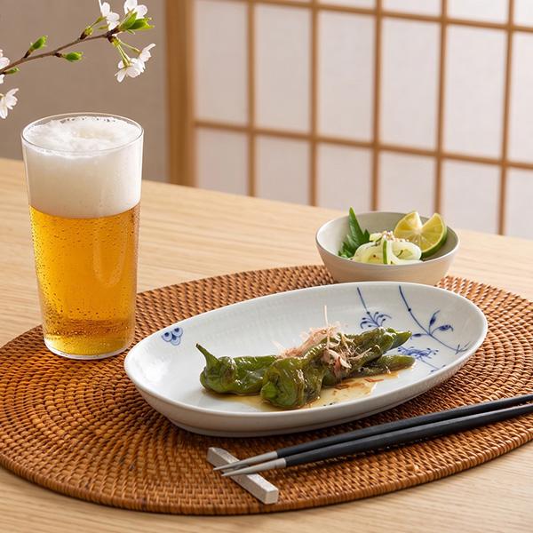 並行輸入品 ロイヤルコペンハーゲン ＆ 松徳硝子 今日もお疲れさま ビール2点セット