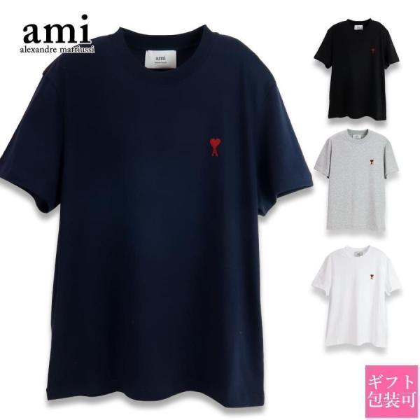 AMI ALEXANDRE MATTIUSSI DE COEUR アミ パリス トップス ロゴT T 