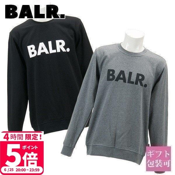Balr スウェット メンズ カジュアル トップス インナー 長袖 トレーナー ブラック グレー ホワイト ボーラー ブランド Balr 005 バッグ 財布のプルミエール 通販 Yahoo ショッピング