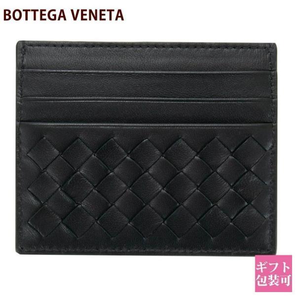 BOTTEGA VENETA 【正規品】シガレットケース/レザー/BLK 直営店☆BOTTEGA VENETA☆ INTRECCIATO レザー シガレットケース