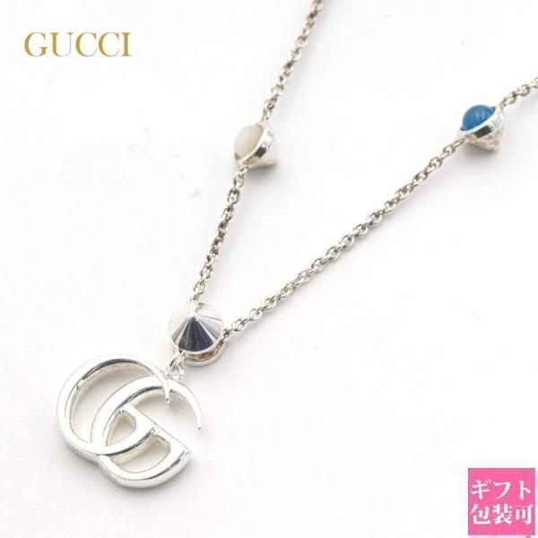 グッチ ネックレス レディース GUCCI ダブルG マザーオブパール