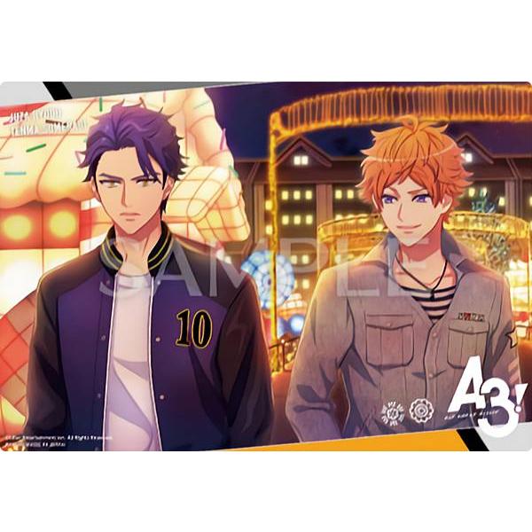 兵頭十座&皇天馬】 A3! クリアビジュアルポスター2 : トレカショップ