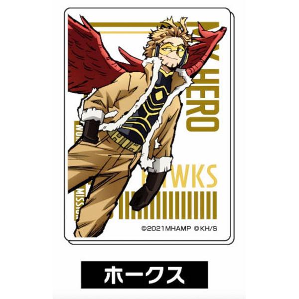 僕のヒーローアカデミア　アクリルマグネットコレクション　ホークス 僕のヒーローアカデミア ヒロアカ 十傑 アクリルマグネット
