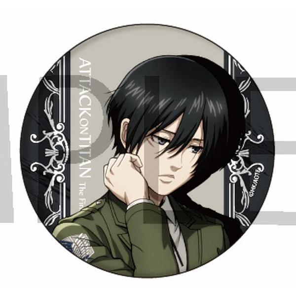 進撃の巨人 ミカサ 缶バッジ TVアニメ『進撃の巨人』 - ミカサ 場面写缶バッジ5個セット