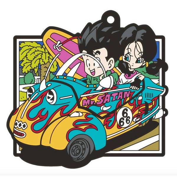7.孫悟飯&ビーデル】 ドラゴンボール ラバマスARTグミ2 ※ラバー