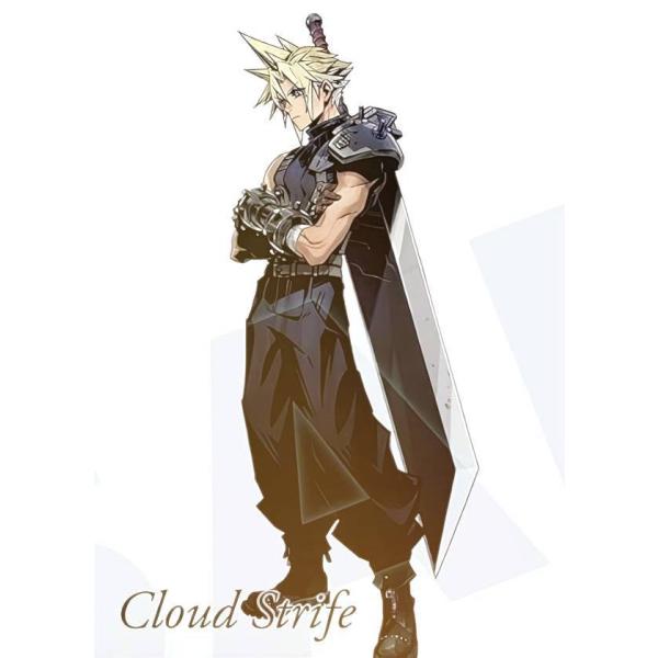 【[パラレル] 2-073 クラウド・ストライフ/エバークライシス版 (プレミアムカード) 】 FF VII ANNIVERSARY ART MUSEUM DIGITAL CARD PLUS Vol.2