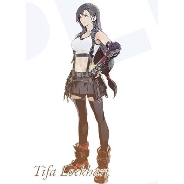 【[パラレル] 2-075 ティファ・ロックハート/エバークライシス版 (プレミアムカード) 】 FF VII ANNIVERSARY ART MUSEUM DIGITAL CARD PLUS Vol.2