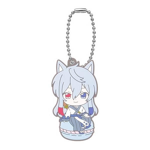 どぬく】 カラフルピーチ カプセルラバーマスコット〜カラフルマカロン