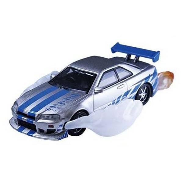 日産 SKYLINE GT-R（+スモークパーツ、ファイアパーツ）】ホビーガチャ