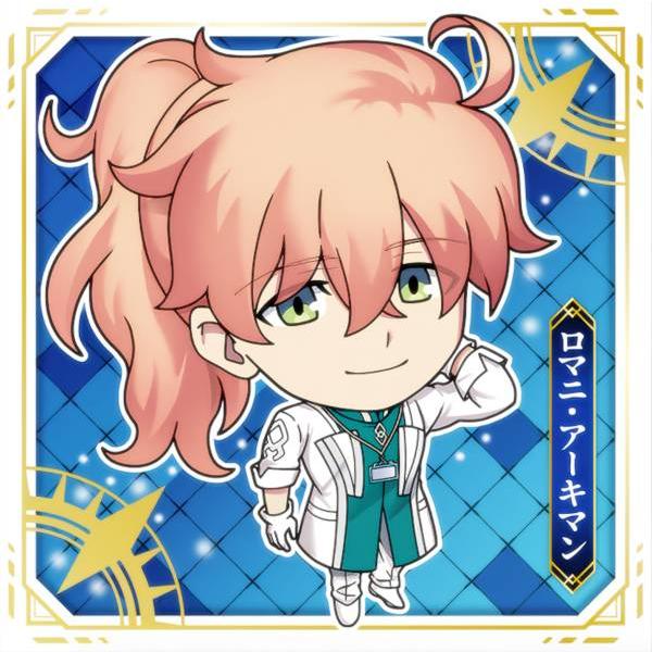 Fate/GrandOrder 缶バッジ　ローソン　ロマニ・アーキマン　FGO① FGO1-03 ロマニ・アーキマン (N ノーマル) 】 にふぉるめーしょ